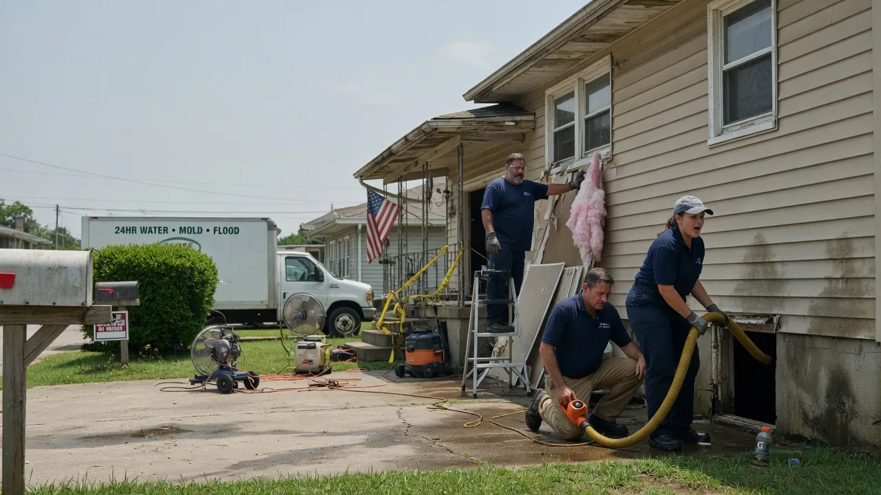 Water Damage Repair in Calvert, TX near me